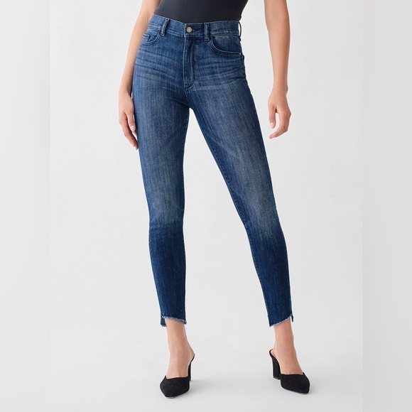 DL1961 Farrow high rise skinny Burton jeans size 29 - Picture 1 of 12
